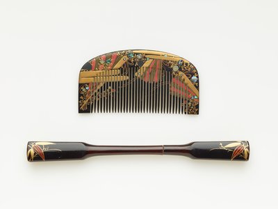 Peine y horquilla, finales del siglo XIX - principios del siglo XX de Japanese School