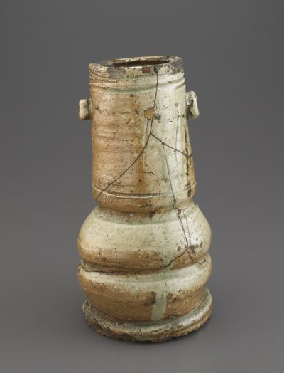 Jarrón de flores con dos asas, prefectura de Mie, Período Momoyama, principios del siglo XVII de Japanese School