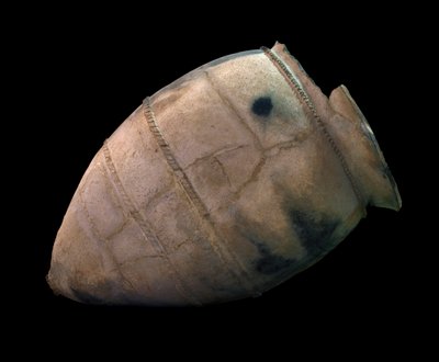 Arte japonés: jarra de la época Yayoi. Siglo I al III. París, Museo Guimet, Museo Nacional de Artes Asiáticas de Japanese School