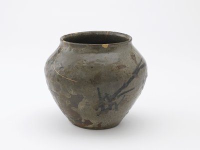 Jarra con diseño de juncos, prefectura de Saga, período Momoyama, finales del siglo XVI-principios del siglo XVII de Japanese School