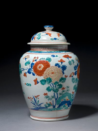 Jarra con tapa, c.1670-80 de Japanese School