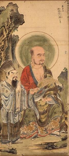 Juroku Rakan, sabio budista, Escuela Tosa de Japanese School
