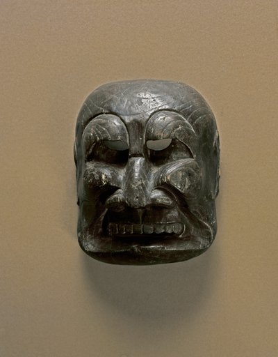 Máscara de teatro Kyogen de Japanese School