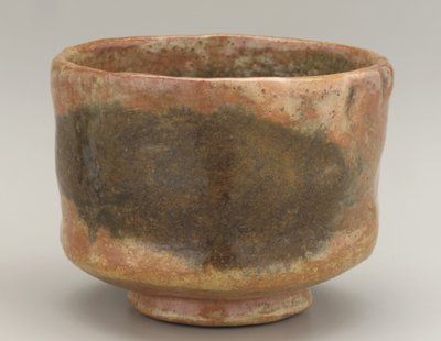 Tazón de té cilíndrico bajo, Kioto, prefectura de Kioto, período Edo, primera mitad del siglo XIX de Japanese School
