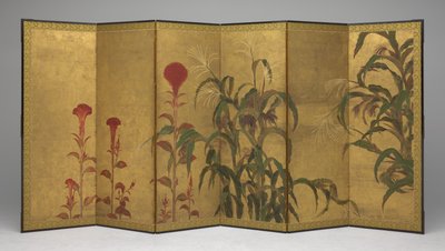 Maíz y Celosías, mediados del siglo XVII de Japanese School
