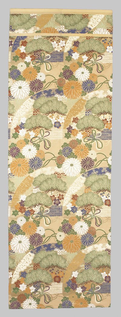 Fragmento de Obi de Japanese School