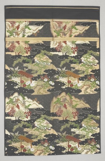 Fragmento de Obi de Japanese School