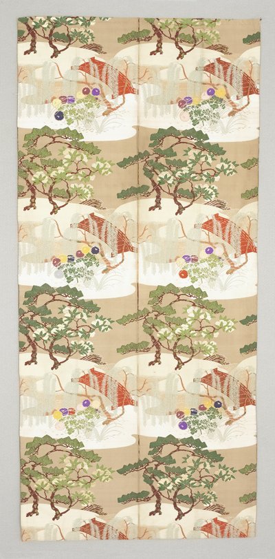 Fragmento de Obi de Japanese School