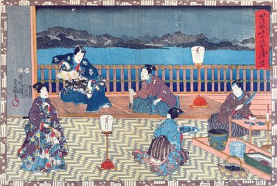 Preparando pescado de Japanese School