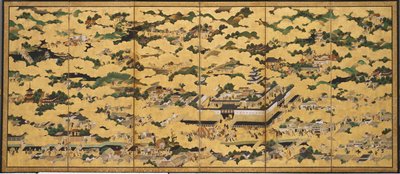 Rakuchu rakugai zu (Escenas en la capital y sus alrededores)
la capital) de Japanese School