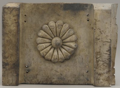 Teja de techo, período Edo, principios del siglo XVII-finales del siglo XIX de Japanese School