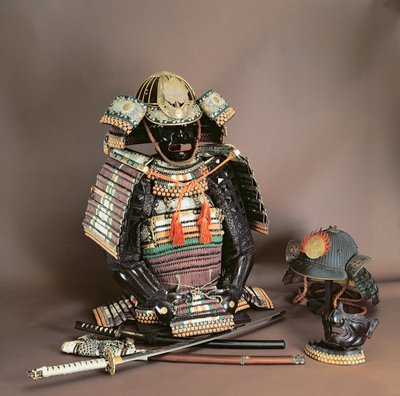 Armadura samurái, Período Muromachi (1333-1571) c.1384 de Japanese School