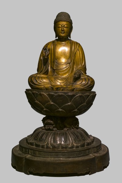 Shakyamuni después de su Perfecto Despertar de Japanese School