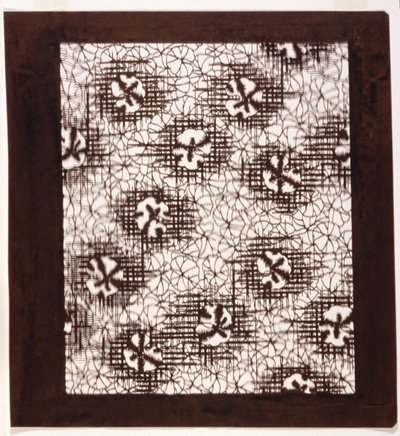 Plantilla: Lily Pads And Woven Patterns (papel) de Japanese School