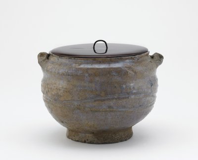 Jarra de agua para ceremonia del té, período Edo de Japanese School