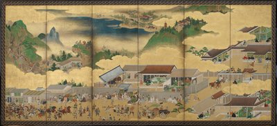 La historia de Shuten Doji, período Edo, c.1625-50 de Japanese School