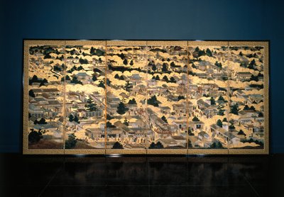 Vistas en y alrededor de Kioto, período Edo, c.1616-24 de Japanese School