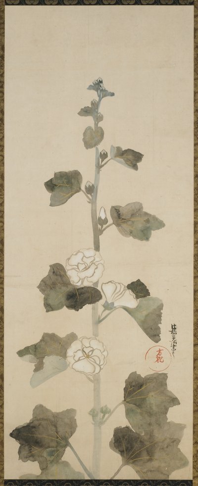Alcachofas blancas, período Edo, 1615-1868 de Japanese School