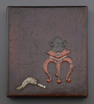 Caja de escritura, período Edo de Japanese School