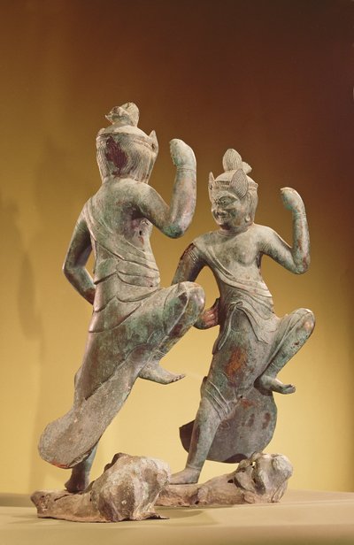 Zao Gongen, Período Heian (794-1185) (bronce dorado) de Japanese School