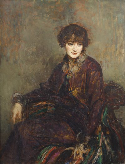 Retrato de Daisy Fellowes, nacida Marguerite Decazes de Glücksbierg de Jaques Èmile Blanche