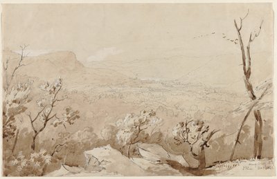 Una vista desde Bald Mountain, Condado de Orange, N. Y. de Jasper F. Cropsey