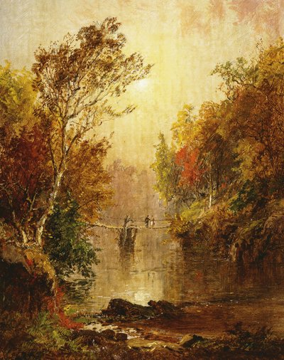 Otoño en el Wawayanda, 1877 de Jasper Francis Cropsey