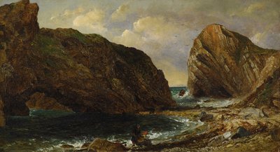 Junto al mar, Lulworth de Jasper Francis Cropsey