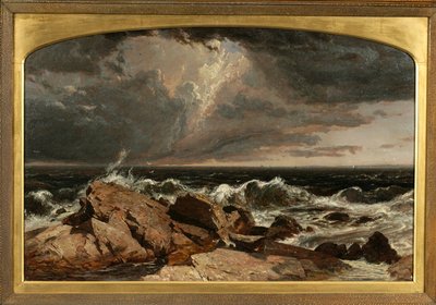 Escena costera de Jasper Francis Cropsey