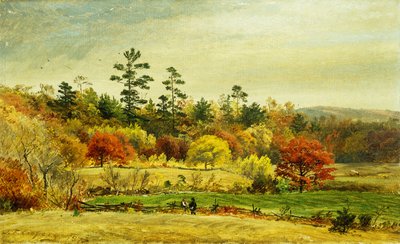 Conversación en la Cerca, 1873 de Jasper Francis Cropsey