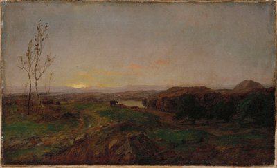 Paisaje de Tarde Temprana de Jasper Francis Cropsey