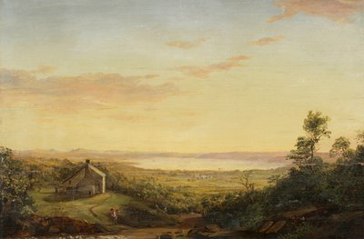 Paisaje, Upper Hudson de Jasper Francis Cropsey