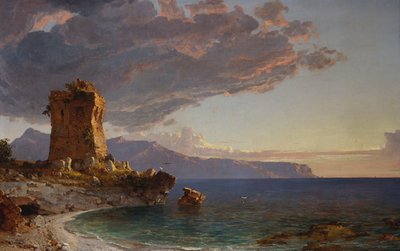 La Isla de Capri, 1893 de Jasper Francis Cropsey