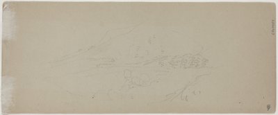 Vista de una montaña de Jasper Francis Cropsey
