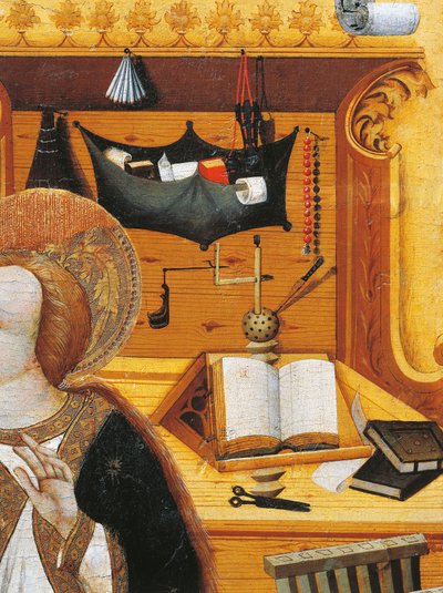 Atril, retablo de Verdú de Jaume Ferrer