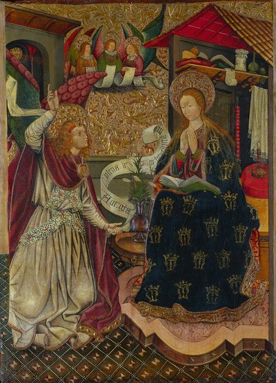 La Anunciación, c. 1457 de Jaume Ferrer