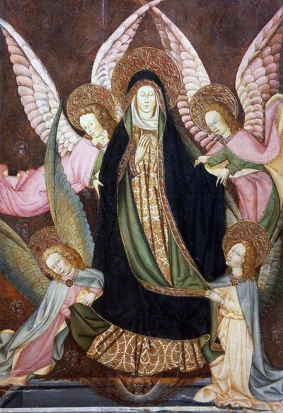 La Asunción de la Virgen, retablo de Verdú de Jaume Ferrer