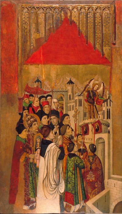 Aparición de San Miguel en el castillo de Sant