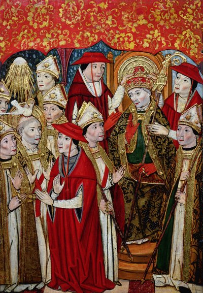 Elección de Fabián (d.c.250) al papado de Jaume Huguet