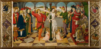 La flagelación ... de Jaume Huguet