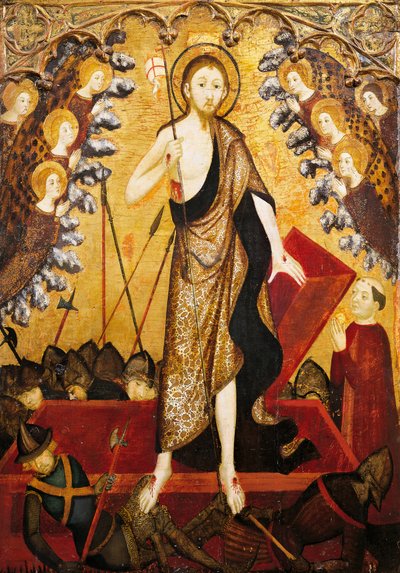 Resurrección de Cristo, panel del Retablo del Santo Sepulcro de Jaume Serra