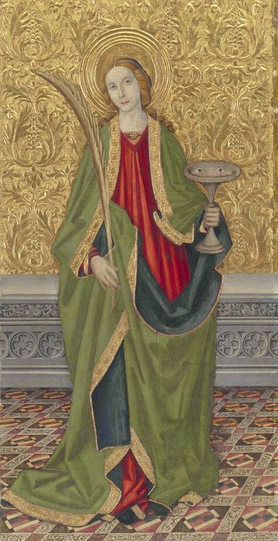 Santa Lucía, c.1500 de Jaume the younger Vergós