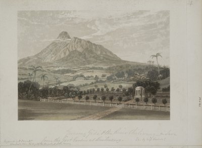 Jardín en Buitenzorg de Javanese School
