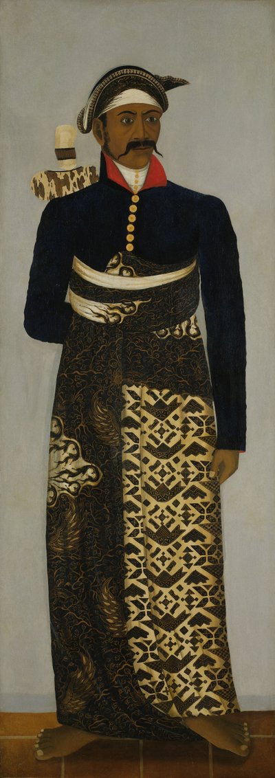Funcionario de la corte javanesa, c.1820-70 de Javanese School