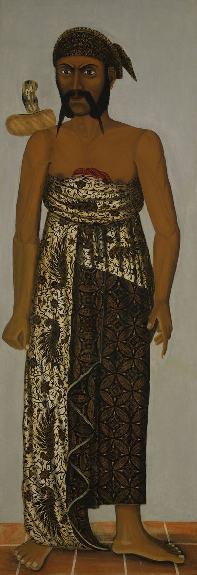 Funcionario de la Corte Javanesa, c.1820-70 de Javanese School
