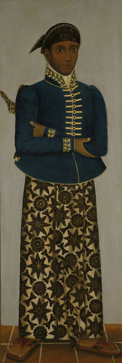 Funcionario de la Corte Javanesa, c.1820-70 de Javanese School