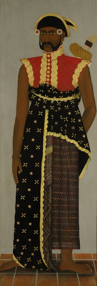 Funcionario de la corte javanesa, c.1820-70 de Javanese School