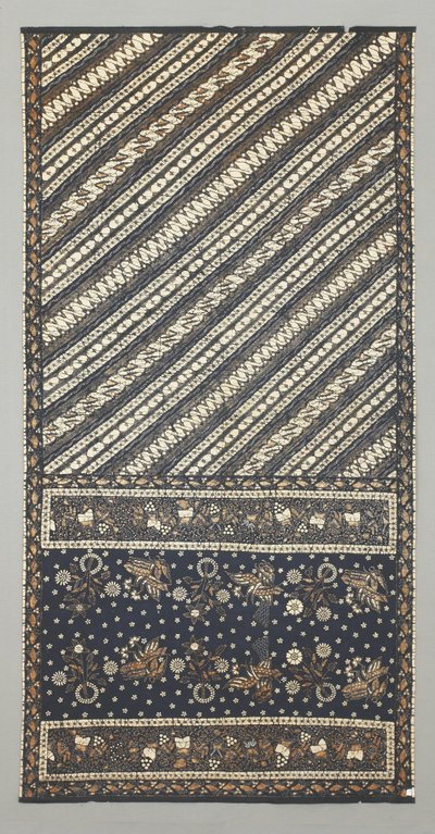 Sarong (kain kapala) de Javanese School
