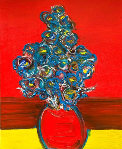 Fleur De Sel No. 2 An Answer To An Inquiry, 2021 (óleo sobre lienzo) de Jay Batlle