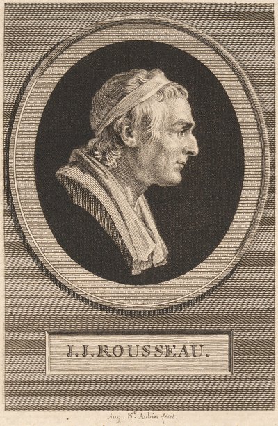 Jean-Jacques Rousseau de Jean-Antoine Houdon